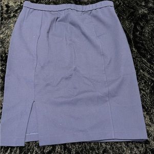 Eloquii Navy Blue Pencil Skirt